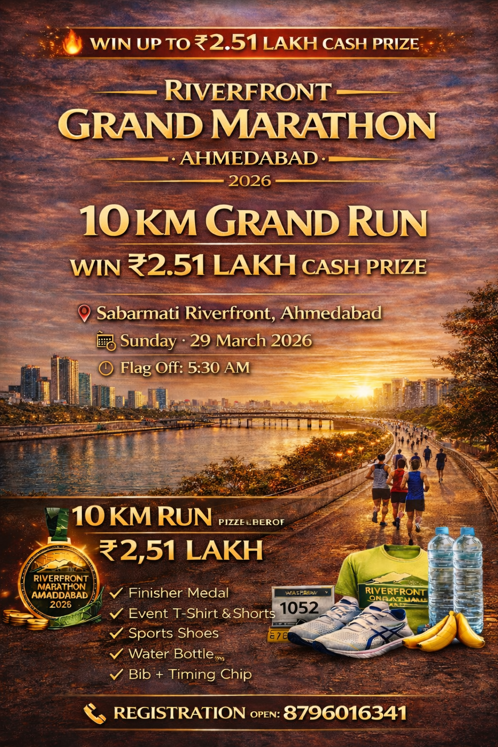 Riverfront Grand Marathon 10 KM Run